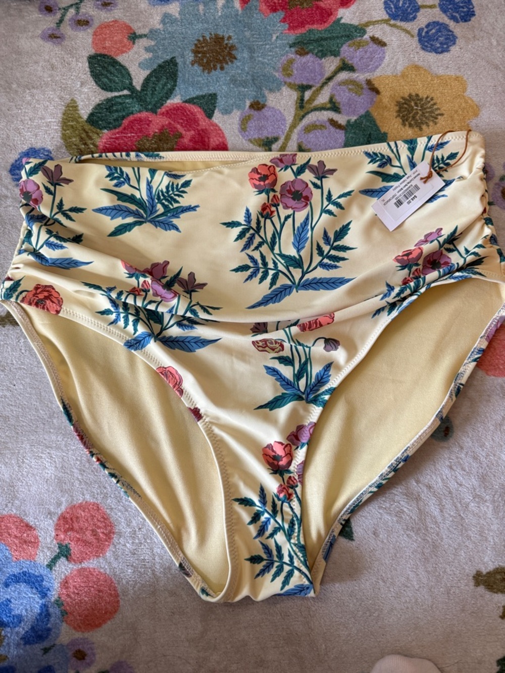 Pink chicken women’s swim bottom